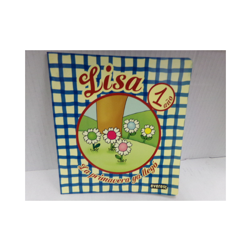 Libro Lisa, la primavera ya llegó. Segunda mano.