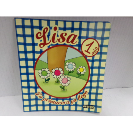 Libro Lisa, la primavera ya llegó. Segunda mano.