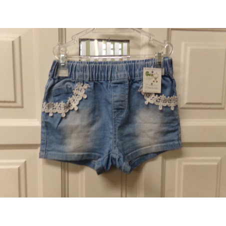Pantalón vaquero corto 9-10 años. Segunda mano.