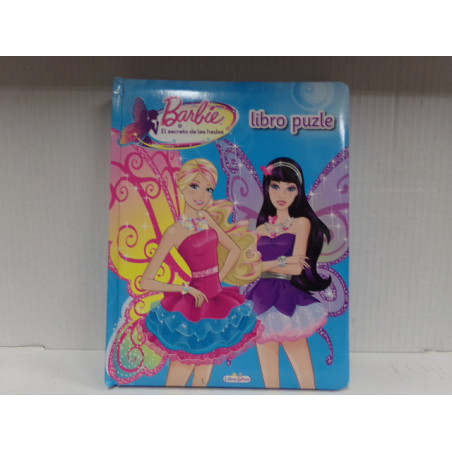 Libro puzzle Barbie. Segunda mano.