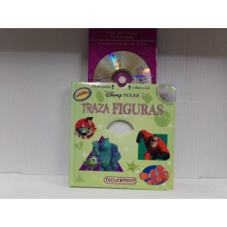 Audio libro Traza Figuras Disney. Segunda mano.