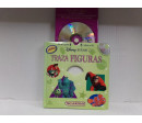 Audio libro Traza Figuras Disney. Segunda mano.