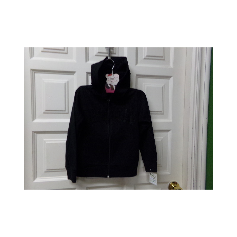 Sudadera negra 5-6 años. Segunda mano.