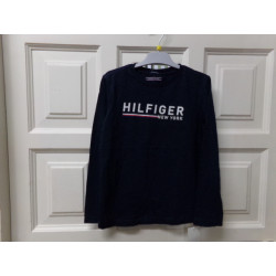 Camiseta Tommy H azul 6 años. Segunda mano.