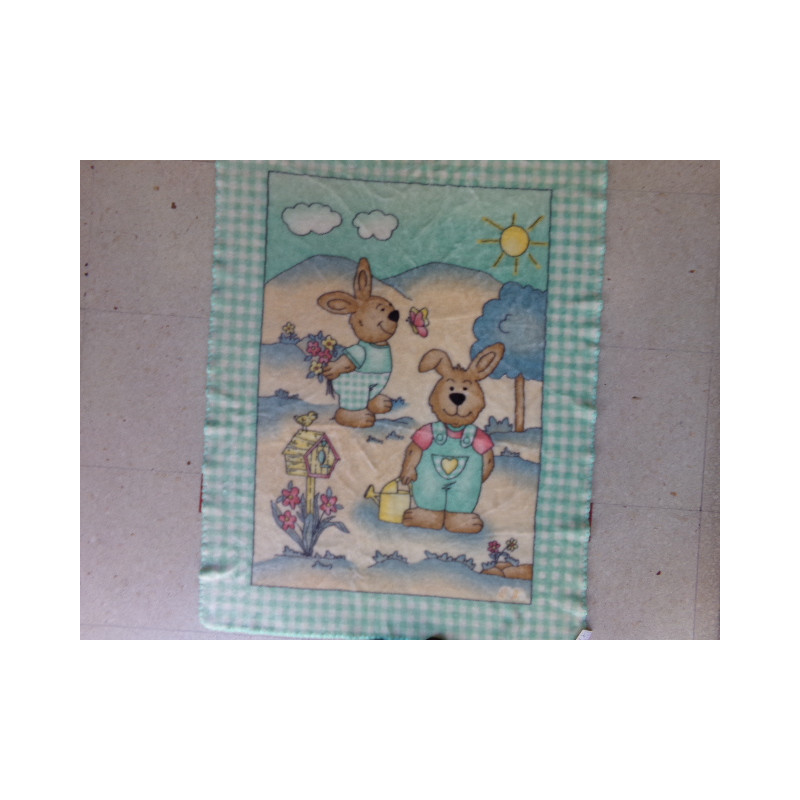 Manta de cuna. Segunda mano.