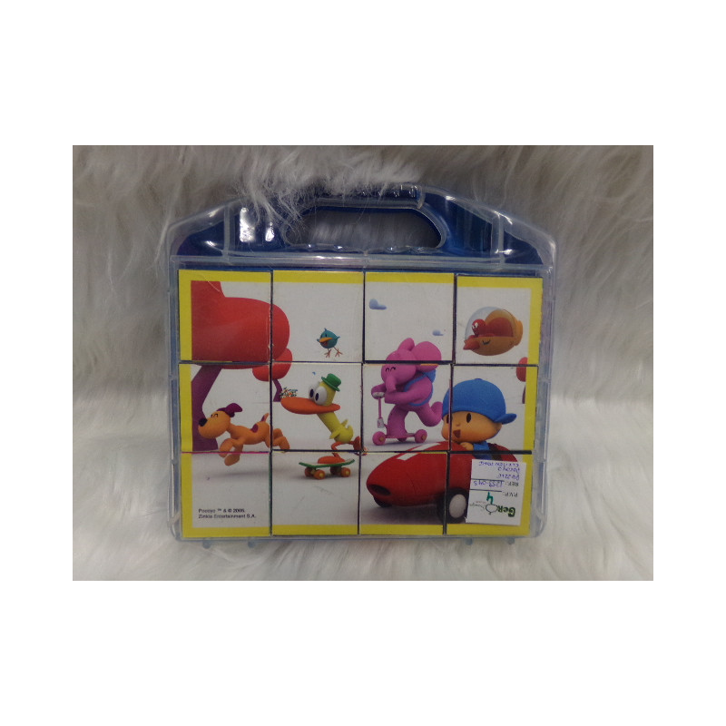 Puzzle cubos Pocoyo. Segunda mano.