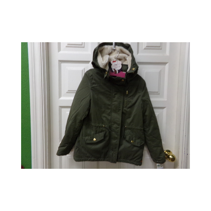 Trenca verde militar 10 años.