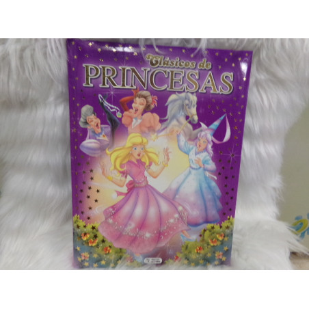 Libro Clásicos de Princesas. Segunda mano.