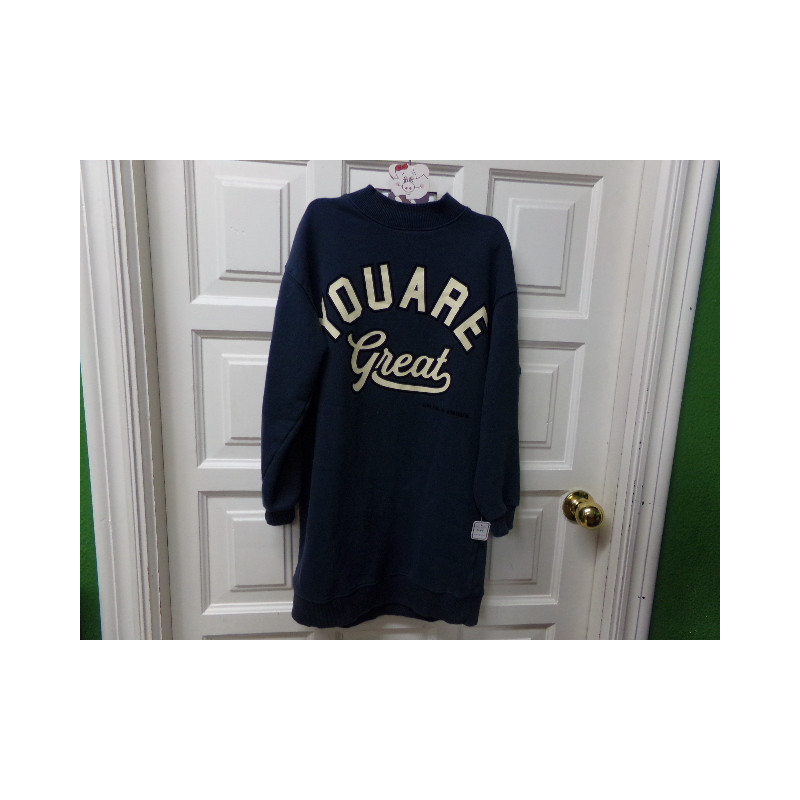 Vestido sudadera 10-12 años. Segunda mano.