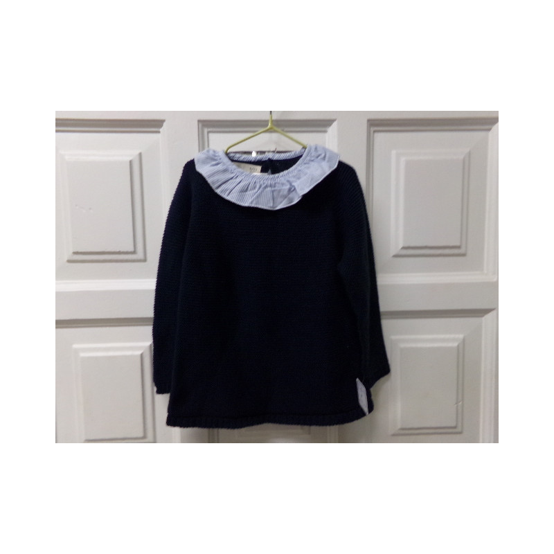 Jersey azul marino 1-2 años. Segunda mano.