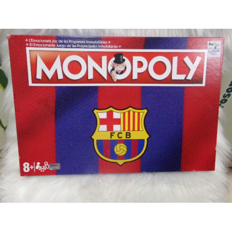 Juego Monopoly del Barça. Segunda mano.