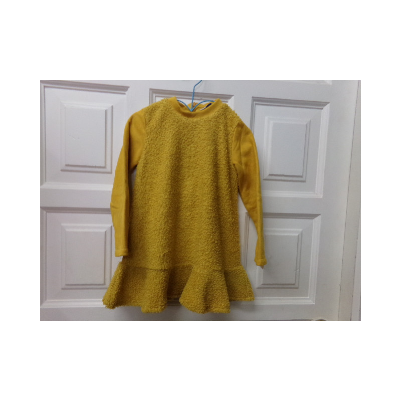 Vestido Mayoral mostaza 3 años. Segunda mano.