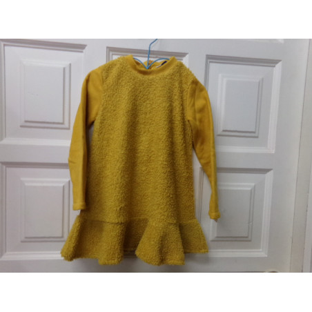 Vestido Mayoral mostaza 3 años. Segunda mano.