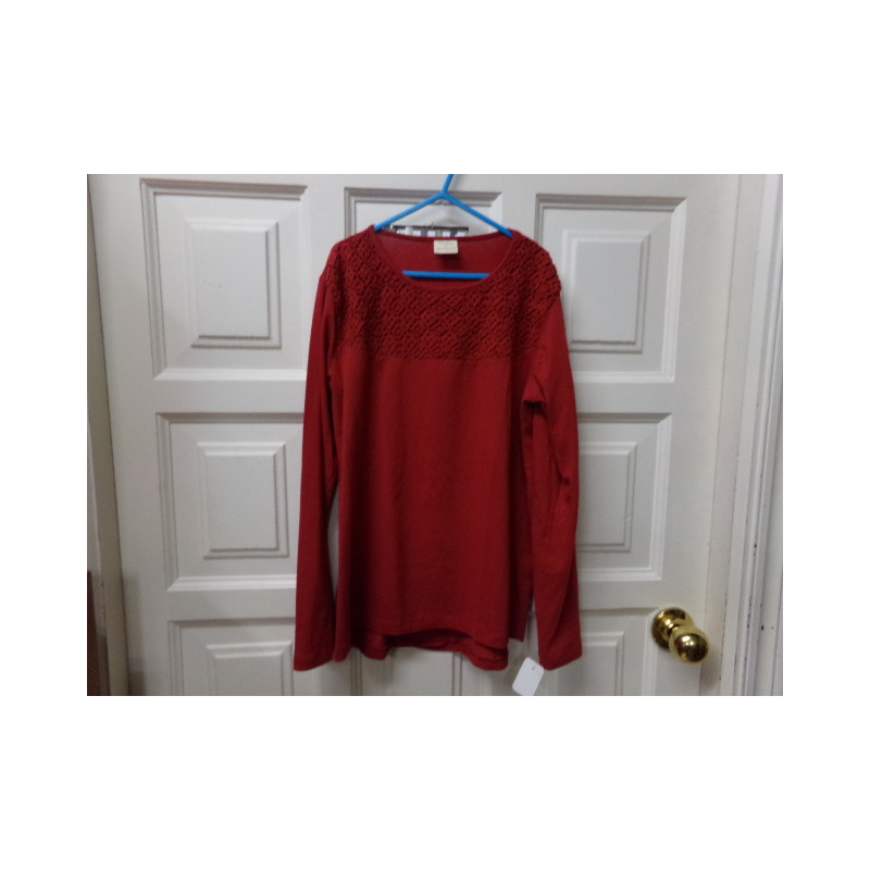 Camiseta roja zara 9-10 años. Segunda mano.