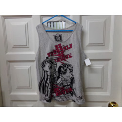Camiseta tirantes Monster 9-10 años. Segunda mano.
