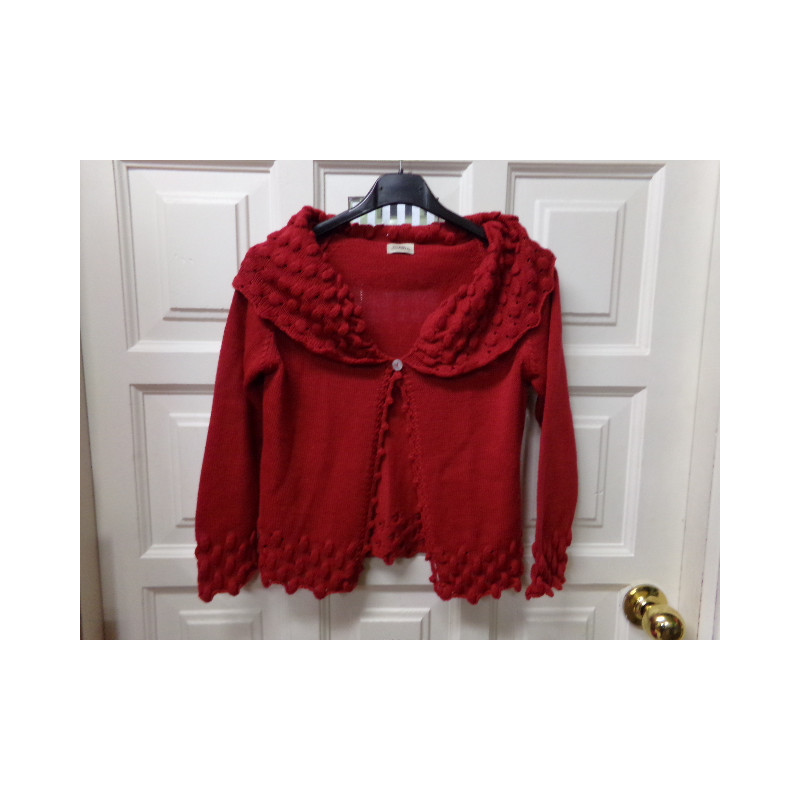 Chaqueta roja Lolitos 10 años. Segunda mano.