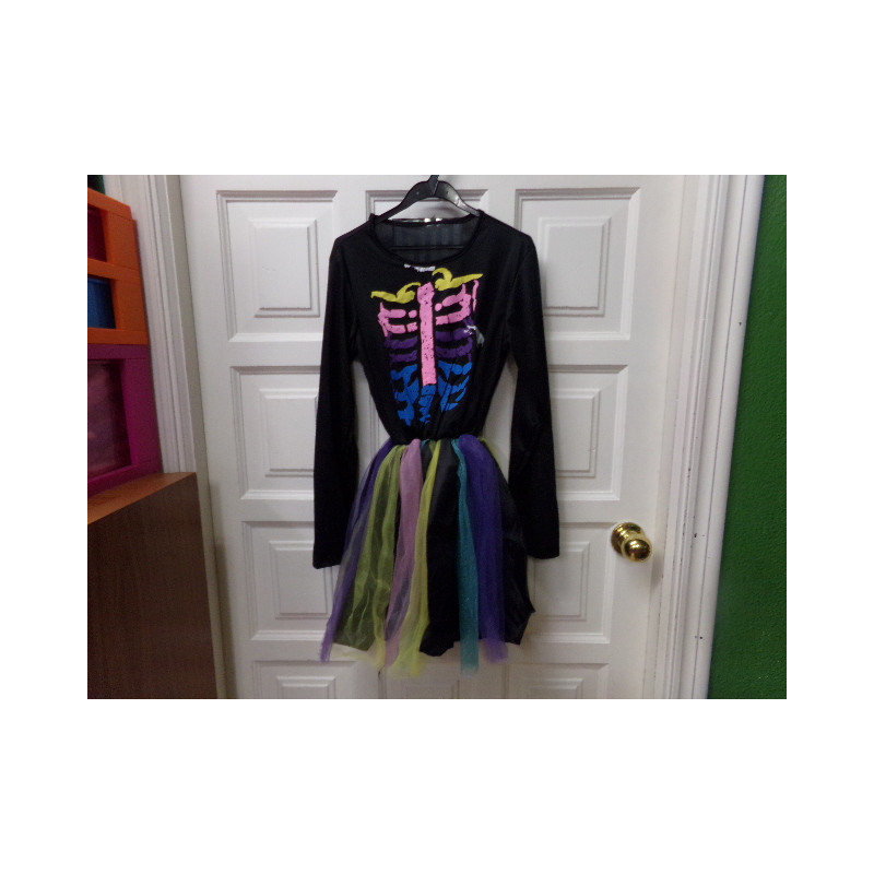 Disfraz Skull girl 10 años.