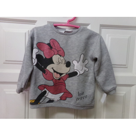 Sudadera Minnie Zara 3 años. Segunda mano.
