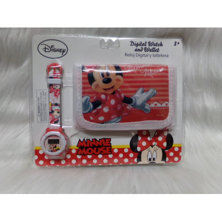 Reloj y cartera de Minnie. A estrenar.
