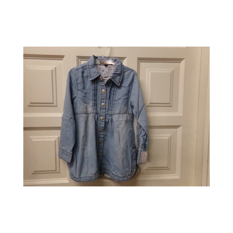 Vestido vaquero 5-6 años. Segunda mano.