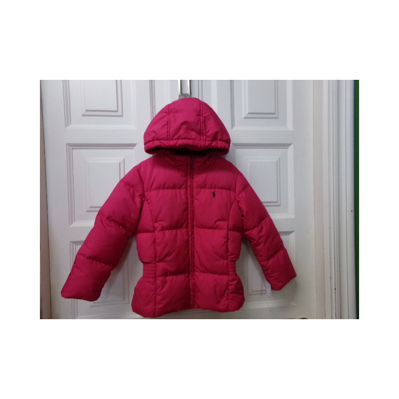 Plumas fucsia Ralph Lauren 4 años. Segunda mano.