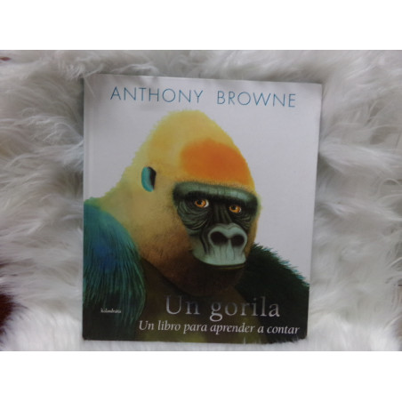 Libro para aprender a contar, Un Gorila, Kalandraka. Segunda mano.