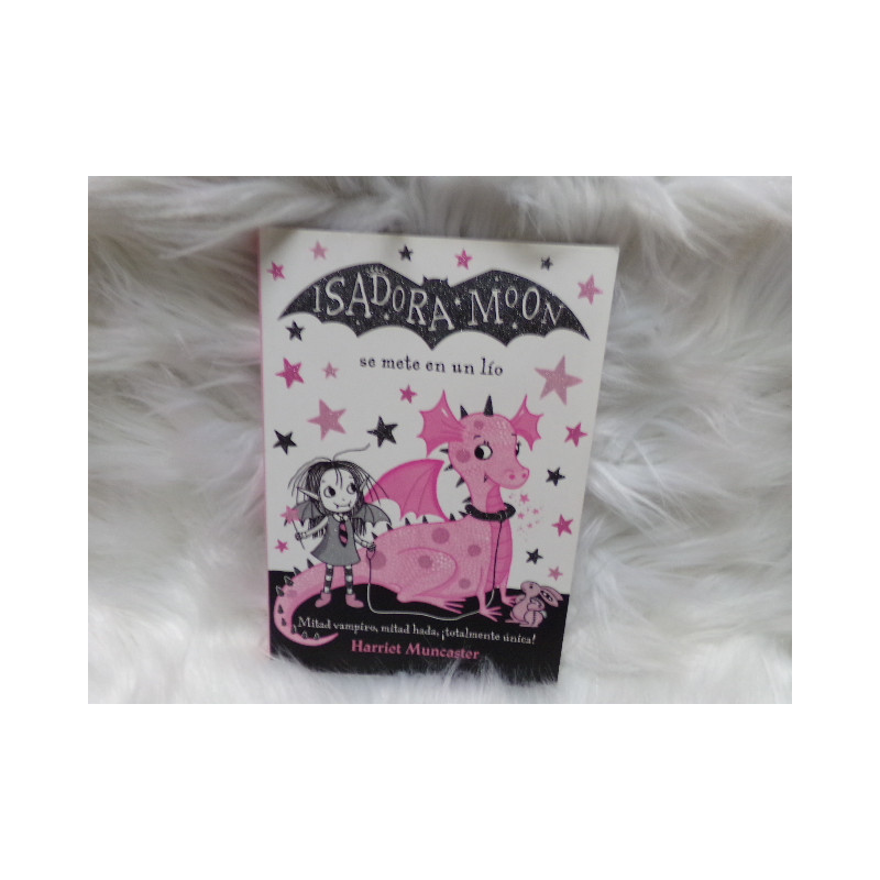 Libro Isadora Moon, se mete en un lio. Segunda mano.