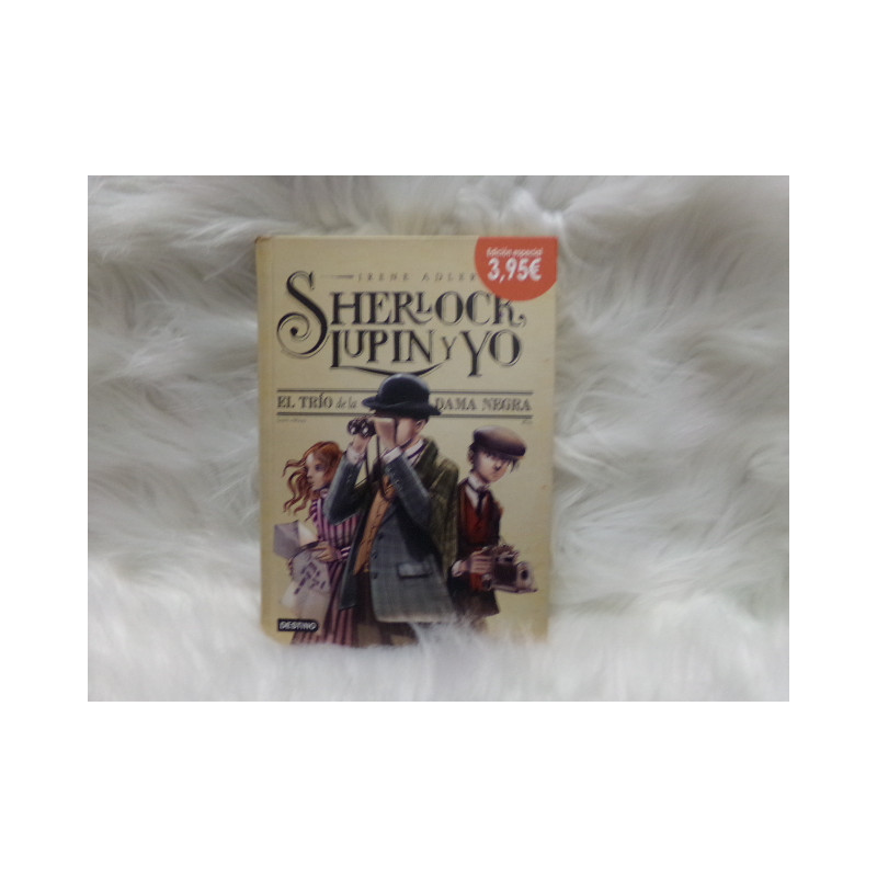 Libro el Trio de la Dama negra. Segunda mano.