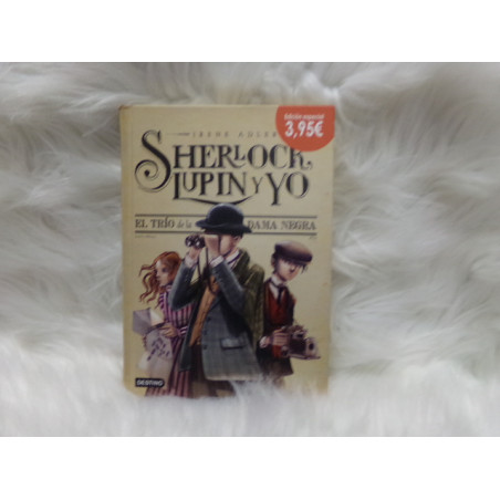 Libro el Trio de la Dama negra. Segunda mano.