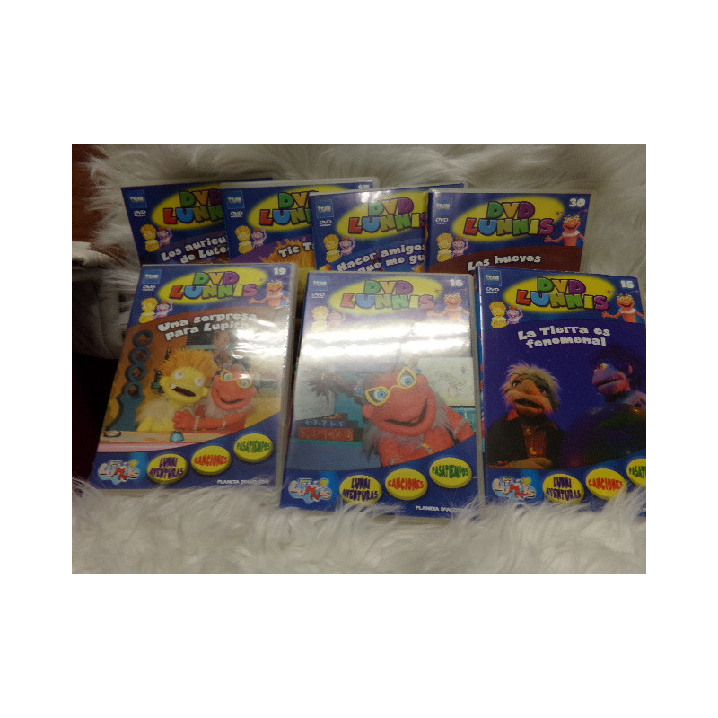Colección 28 DVDs Lunis. Segunda mano.