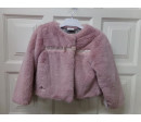 Abrigo pelito rosa Tuc Tuc 4 años. Segunda mano.
