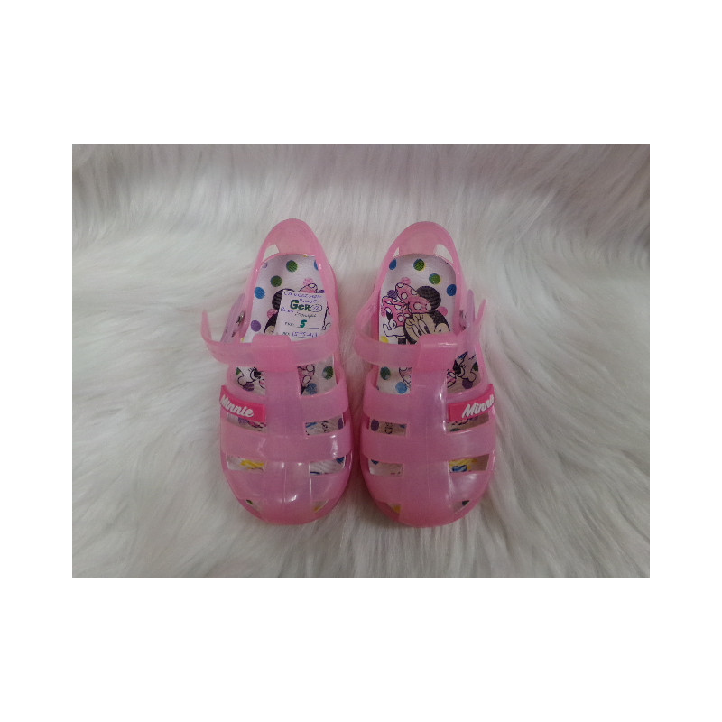 Cangrejeras Minnie nº 22. Segunda mano.