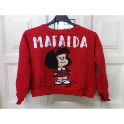 Sudadera Mafalda 6 años....