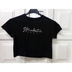 Camiseta negra 8 años. Segunda mano.