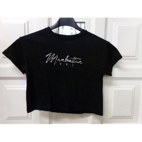 Camiseta negra 8 años. Segunda mano.