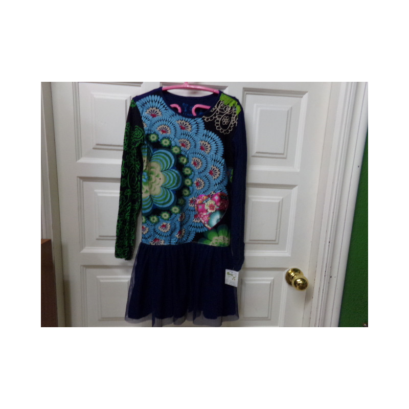 Vestido Desigual 9-10 años. Segunda mano.