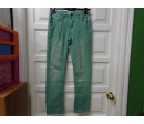 Pantalón vaquero verde Corte Ingles. Segunda mano.