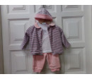 Conjunto 4 piezas 3 meses. A estrenar.