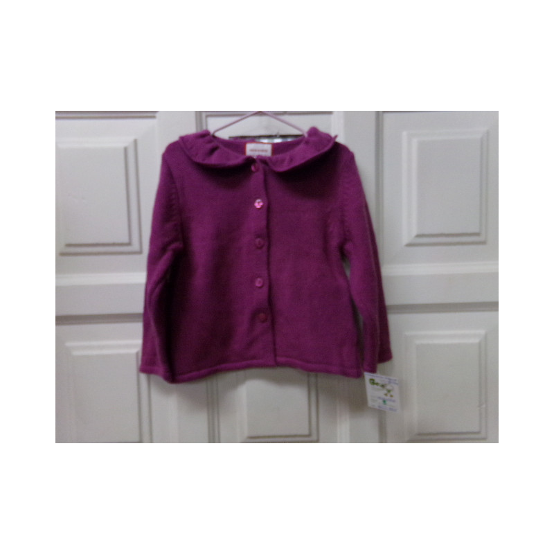 Chaqueta malva Neck & Neck 18-24 meses. Segunda mano.