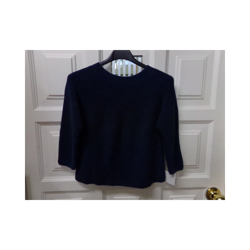 Jersey azul marino Zara 7 años. Segunda mano.