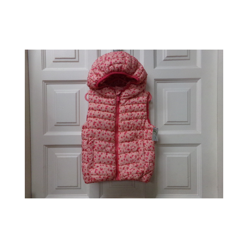 Chaleco rosa 4 años. Segunda mano.