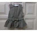 Vestido gris 12 meses. Segunda mano.