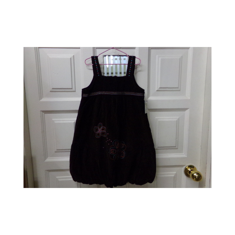 Vestido pana marrón Orchestra 5 años. Segunda mano.