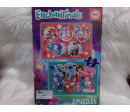 2 puzzles Enchantimals 100 piezas. Segunda mano.