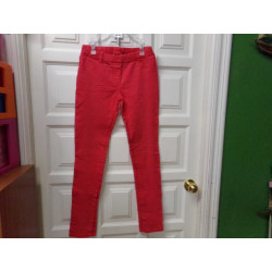 Pantalón rojo 14 años. Segunda mano.