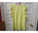 Vestido amarillo Mia y Lia 10 años. Segunda mano.