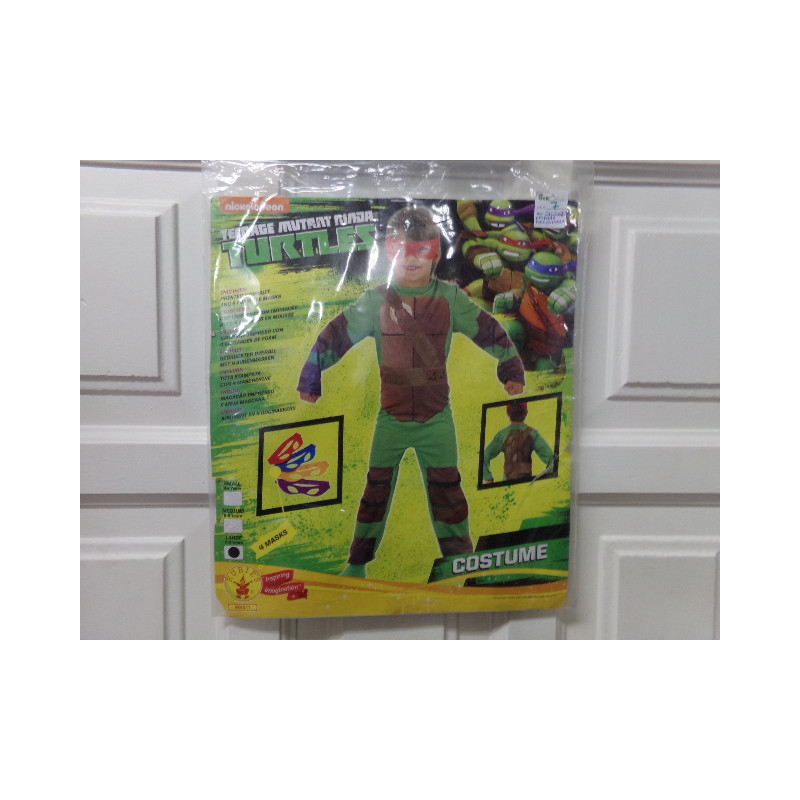 Disfraz tortuga Ninja 8 años. Segunda mano.