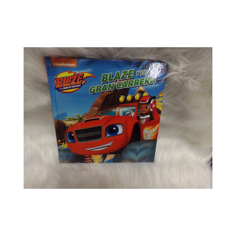 Libro Blaze y la gran carrera. Segunda mano.