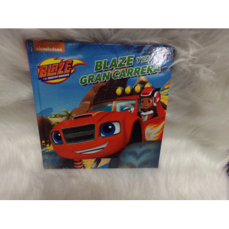 Libro Blaze y la gran carrera. Segunda mano.