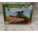 Puzzle 100 piezas cosehadora John Deere. Segunda mano.